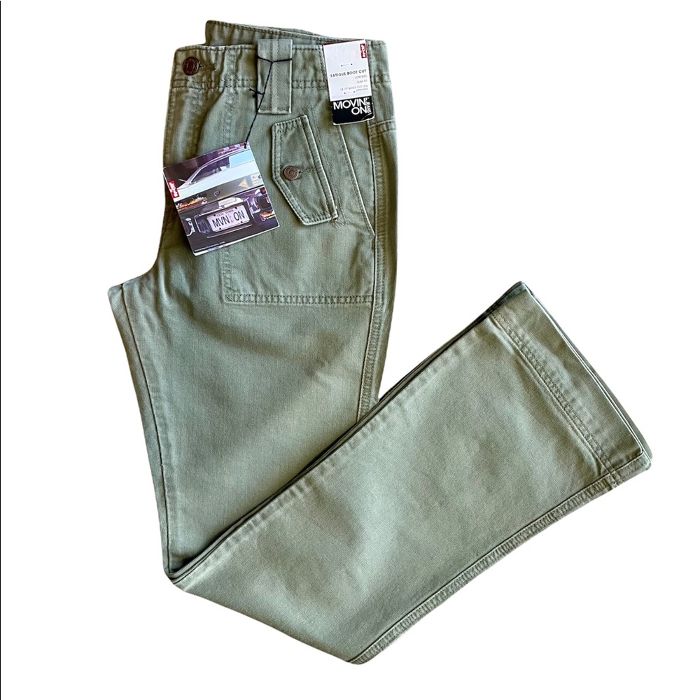 Green Levi’s Boot Cut Jeans